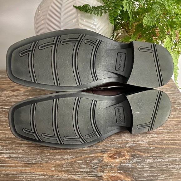 Dockers Men’s 9 M Slip On Loafers Casual Shoes Brown Leather Low Top - Picture 9 of 10